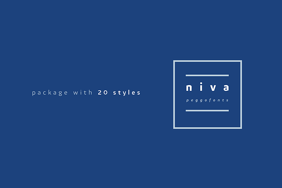 Niva + Niva Italic in Sans-Serif Fonts - product preview 7