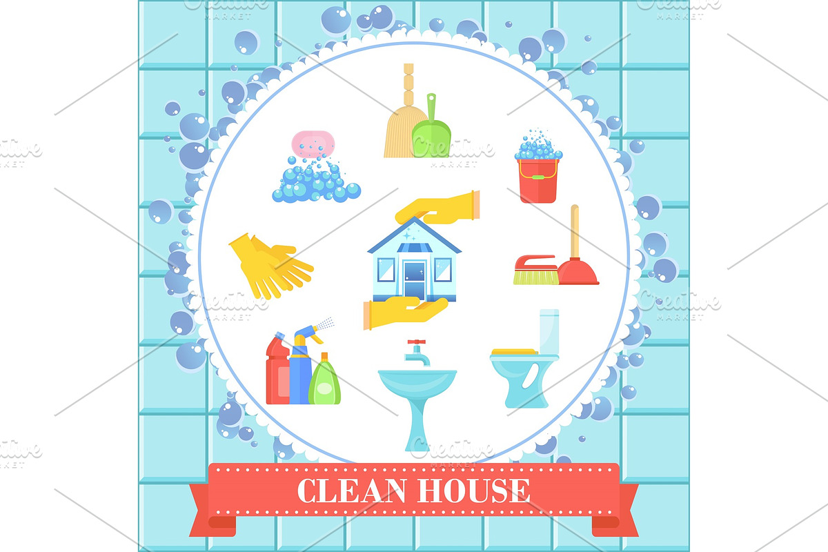 clean house concept in Textures - product preview 8