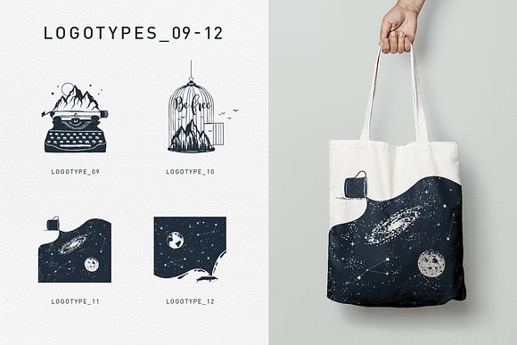 Double Exposure. 20 Creative Logos in Logo Templates - product preview 7