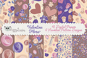 Valentine Flora 04 Patterns