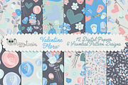 Valentine Flora 05 Patterns