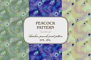 Pattern of peacock