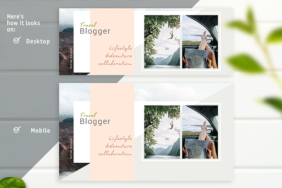 8 Facebook Cover Templates in Facebook Templates - product preview 2