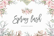 Spring Lush Flowers