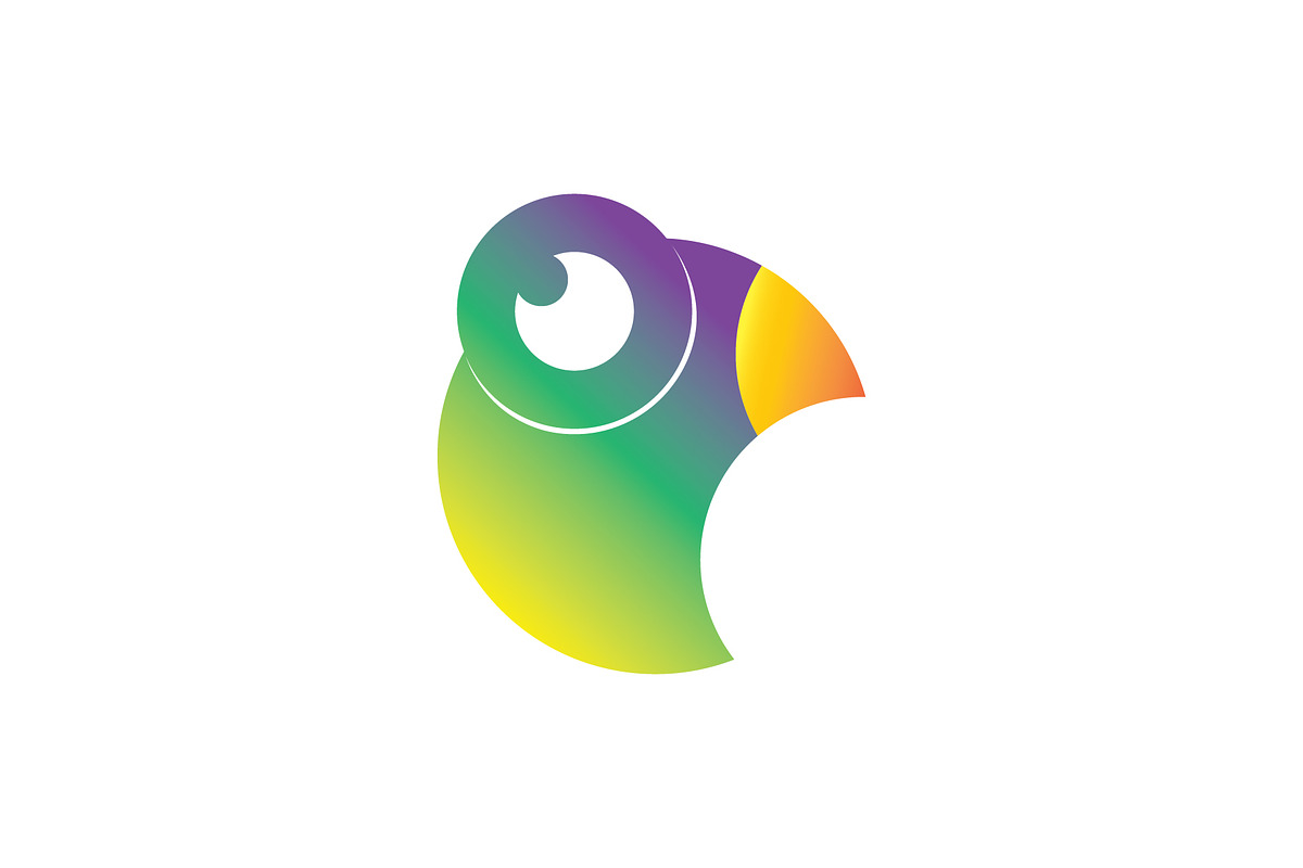 Colorful Bird Logo in Logo Templates - product preview 8