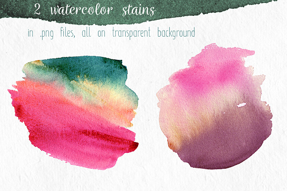 Wild Hearts: Watercolor Clip Art set in Illustrations - product preview 6