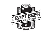Craft Beer Can Logo