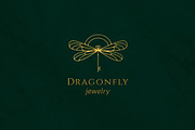Dragonfly jewelry logo