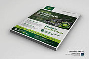 Landscaping and Lawn Mowing Flyer