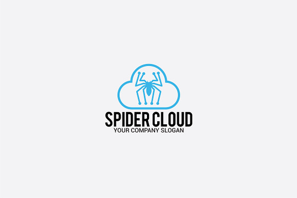 SPIDER CLOUD in Logo Templates - product preview 2