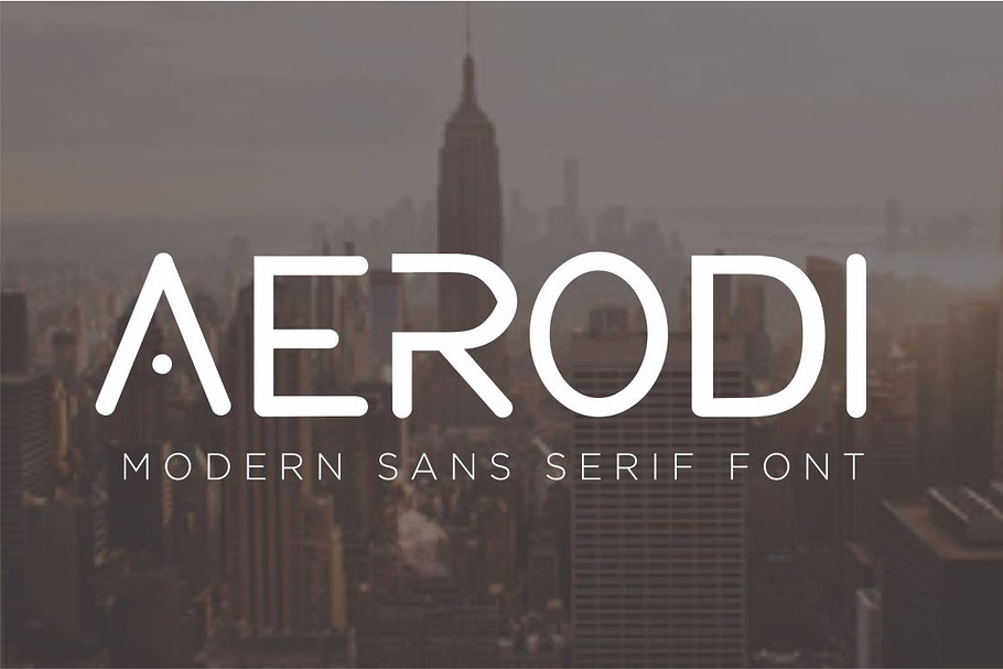 AERODI - Modern Sans Serif