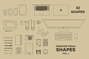 Creative Tools Shapes Vol. 1