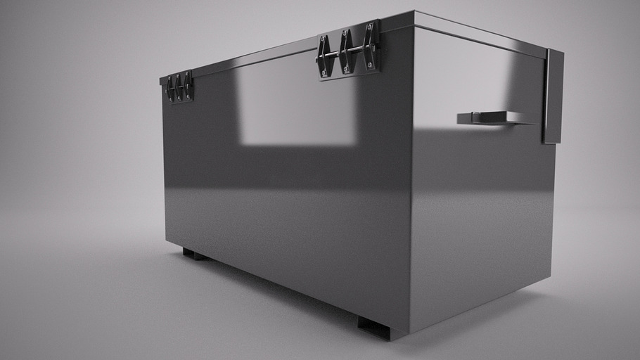 Secure Tool Chest [Rigged] in Objects - product preview 4