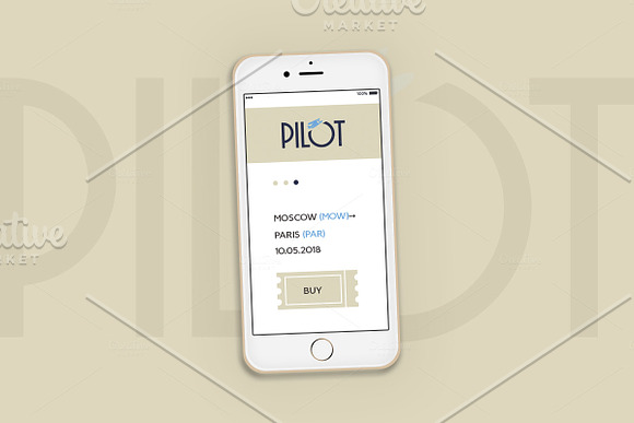 Pilot app Logo  in Logo Templates - product preview 2