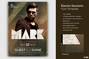 Electro Sessions Flyer Template