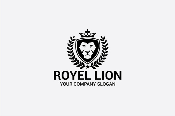 ROYAL LION in Logo Templates - product preview 2