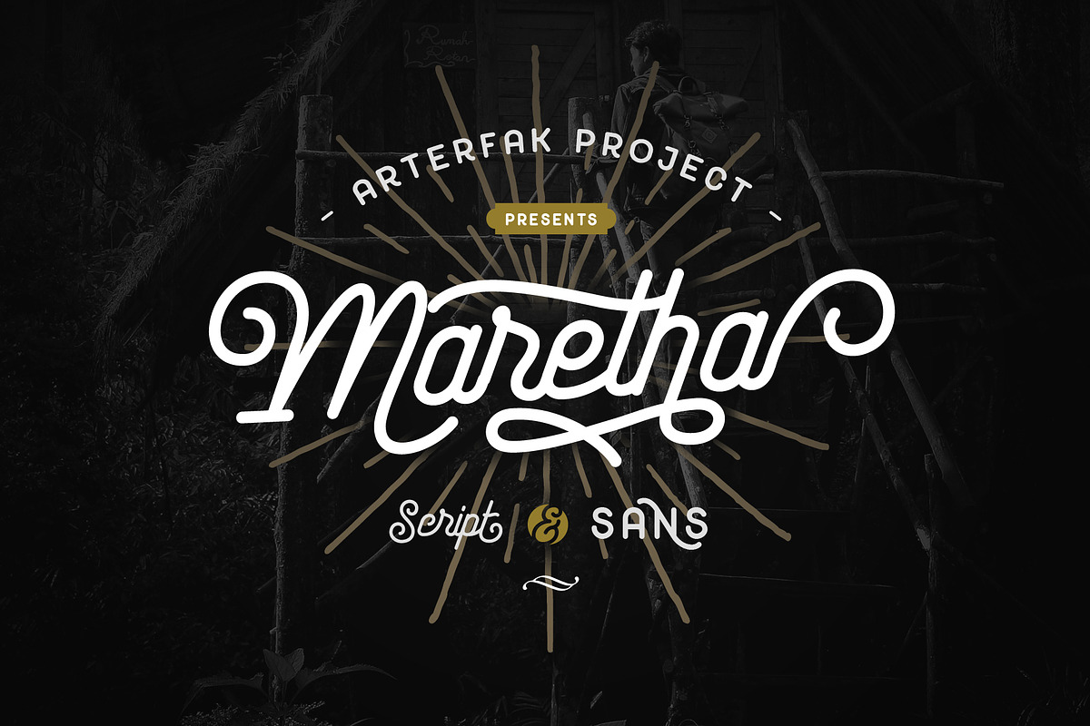 Maretha Font Duo in Script Fonts - product preview 8