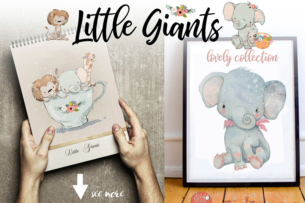 Little Giants Set in Illustrations - product preview 8