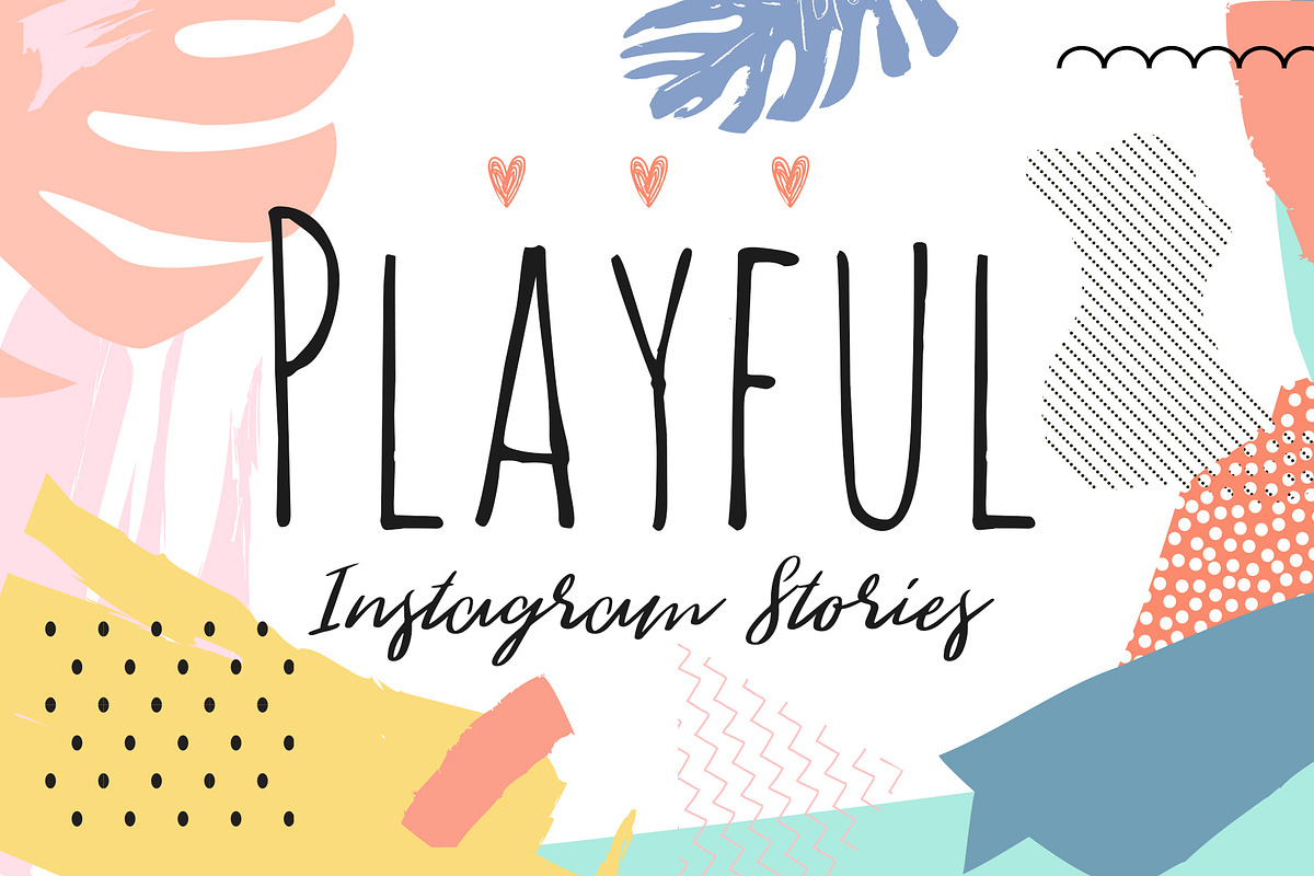PLAYFUL Instagram Story Designs in Instagram Templates - product preview 8