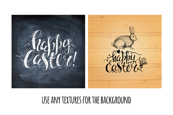 Hand drawn Easter set elements in Illustrations - product preview 37