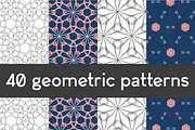 40 geometric patterns