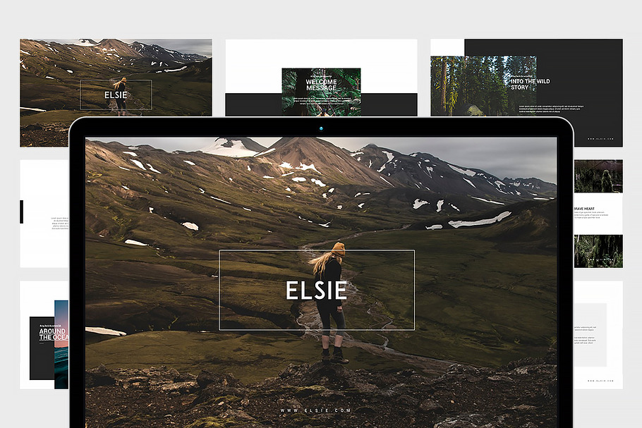 Elsie Powerpoint Presentation  in PowerPoint Templates - product preview 8