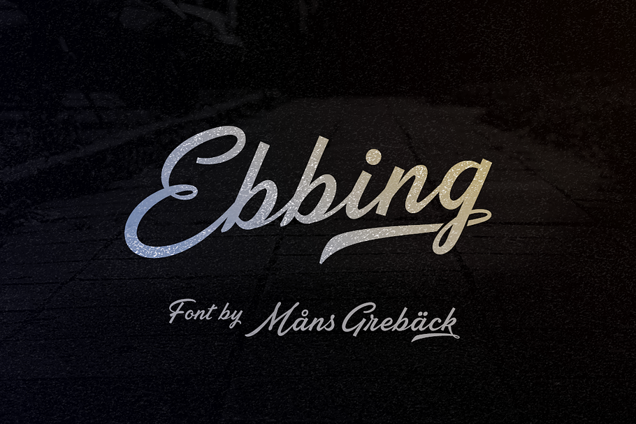 Ebbing in Script Fonts - product preview 8