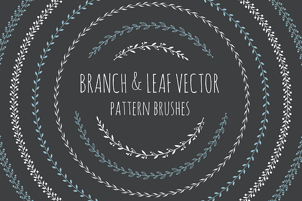 Branch&Leaf Illustartor Brushes