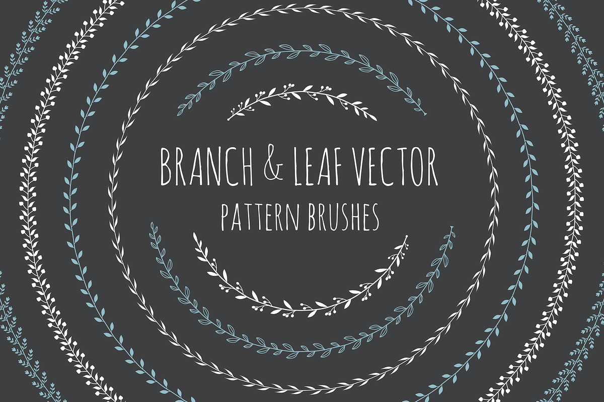 Branch&Leaf Illustartor Brushes in Add-Ons - product preview 8
