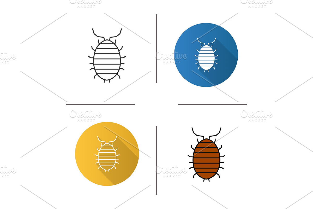 Woodlouse icon in Graphics - product preview 8