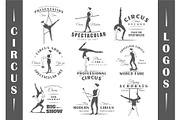 9 Circus Logos Templates Vol.2