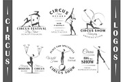 6 Circus Logos Templates Vol.3
