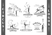 6 Circus Logos Templates Vol.4