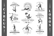 30 Circus Logos Templates