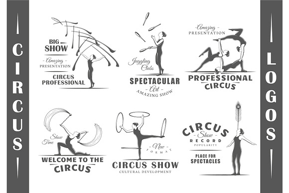 30 Circus Logos Templates in Logo Templates - product preview 3
