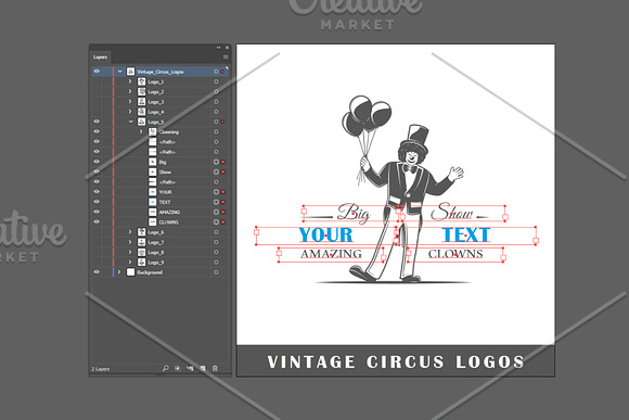 30 Circus Logos Templates in Logo Templates - product preview 9