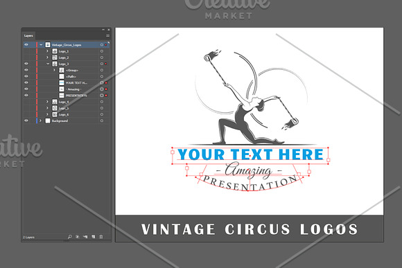 30 Circus Logos Templates in Logo Templates - product preview 11