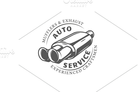 9 Car Service Logos Templates Vol.1 in Logo Templates - product preview 7