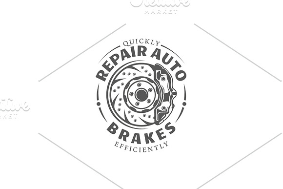 9 Car Service Logos Templates Vol.1 in Logo Templates - product preview 9