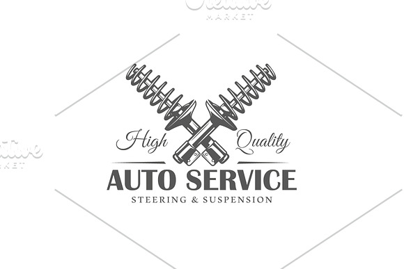 9 Car Service Logos Templates Vol.1 in Logo Templates - product preview 10
