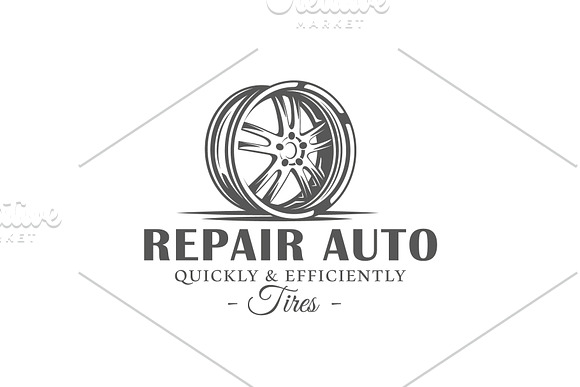 9 Car Service Logos Templates Vol.2 in Logo Templates - product preview 4