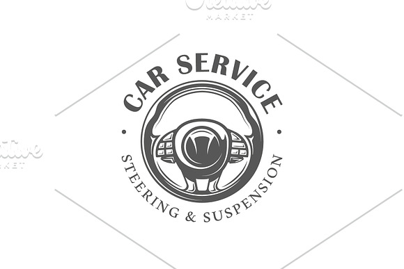 9 Car Service Logos Templates Vol.2 in Logo Templates - product preview 5