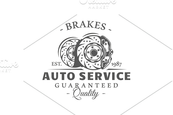 9 Car Service Logos Templates Vol.2 in Logo Templates - product preview 11