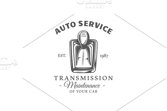 9 Car Service Logos Templates Vol.2 in Logo Templates - product preview 12