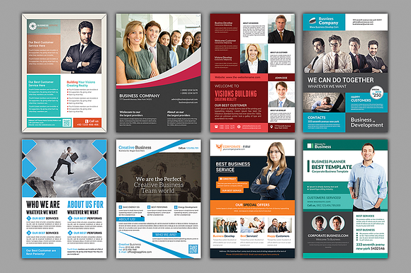 50 Business Flyers Bundle in Flyer Templates - product preview 6