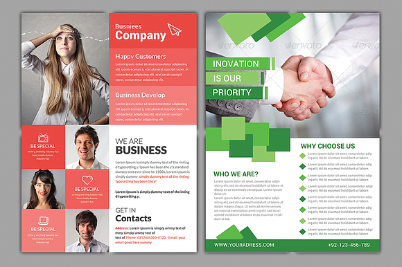 50 Business Flyers Bundle in Flyer Templates - product preview 7