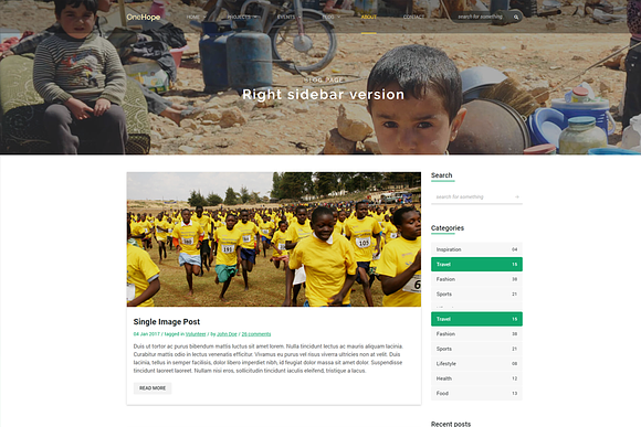 OneHope - Charity HTML Template in Website Templates - product preview 2