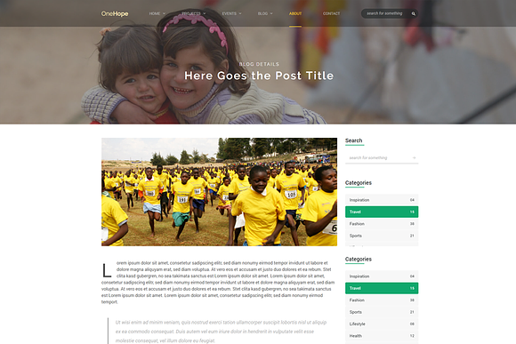 OneHope - Charity HTML Template in Website Templates - product preview 4