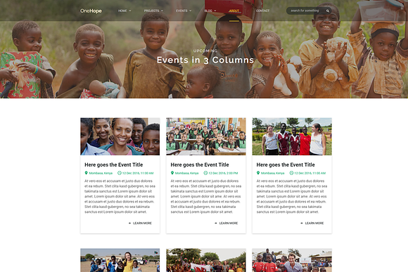 OneHope - Charity HTML Template in Website Templates - product preview 5
