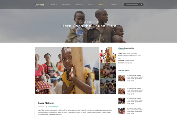 OneHope - Charity HTML Template in Website Templates - product preview 6